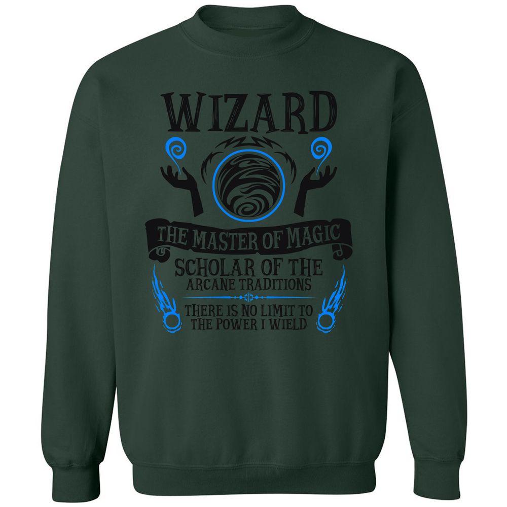 Classic Unisex Sweatshirt - D7DZEGUB - Forest Green - 4