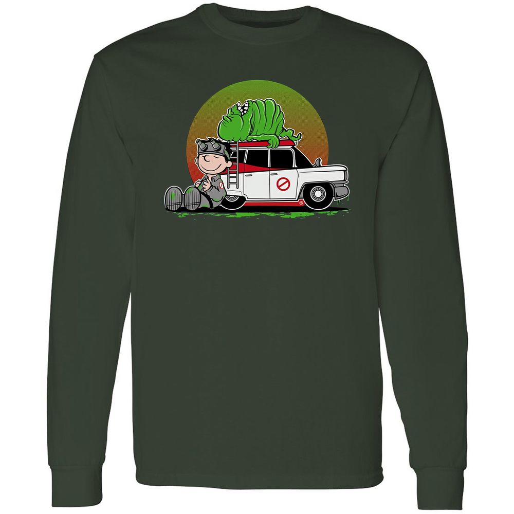 Long Sleeve T-Shirt - N9HLU8PU - Forest Green - 4