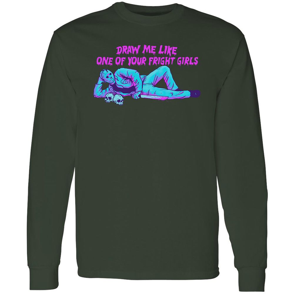 Long Sleeve T-Shirt - SGPPKD75 - Forest Green - 4