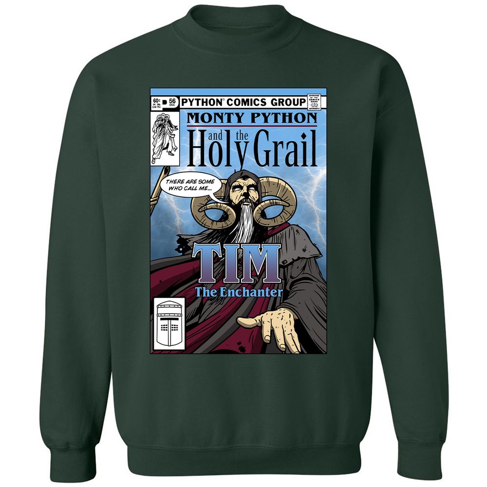 Classic Unisex Sweatshirt - QHBHYDUC - Forest Green - 4