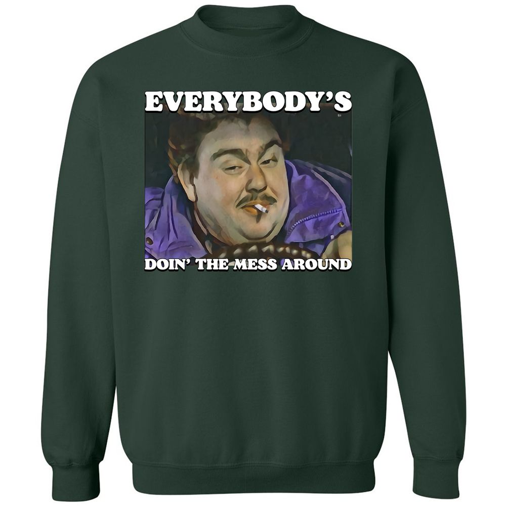 Classic Unisex Sweatshirt - 7EM8UFAA - Forest Green - 4