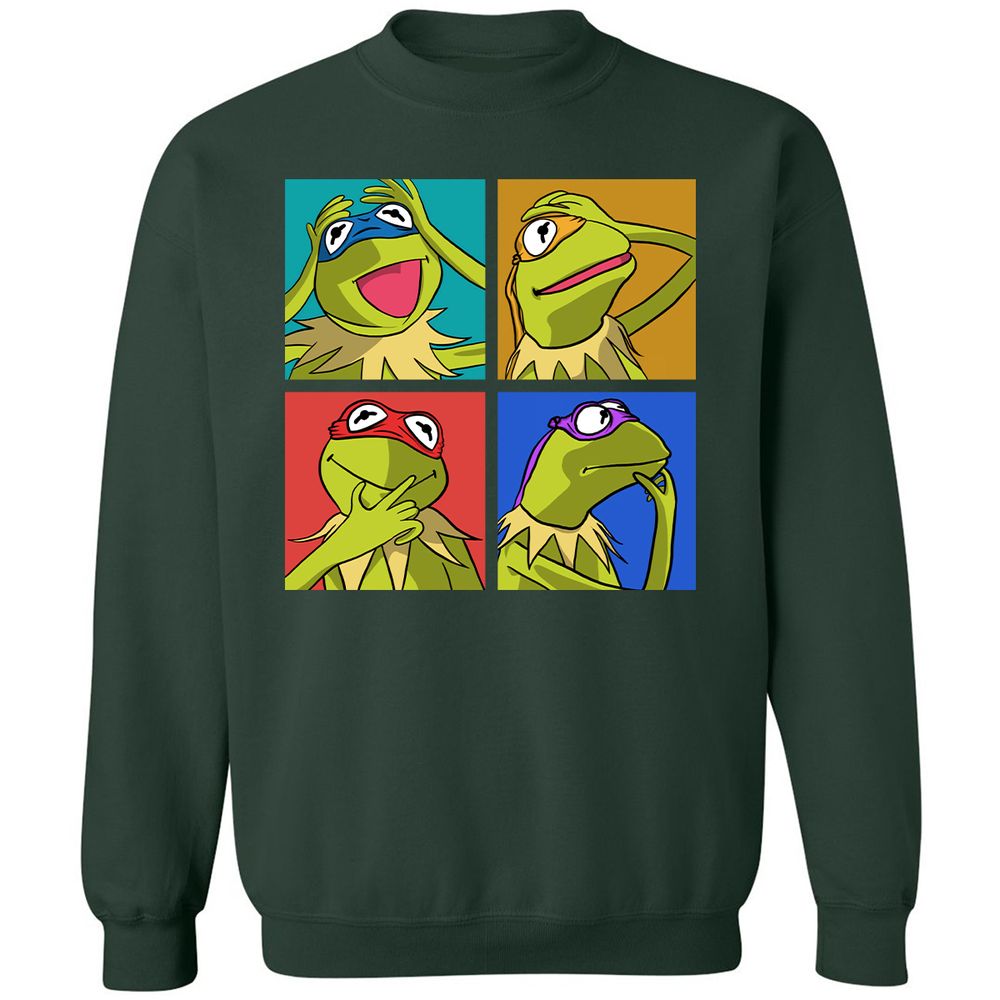 Classic Unisex Sweatshirt - 7WZ7LBVK - Forest Green - 4