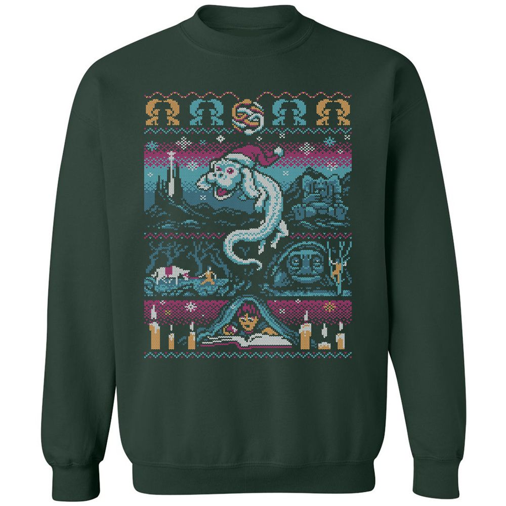 Classic Unisex Sweatshirt - 7NDSTEJ5 - Forest Green - 4