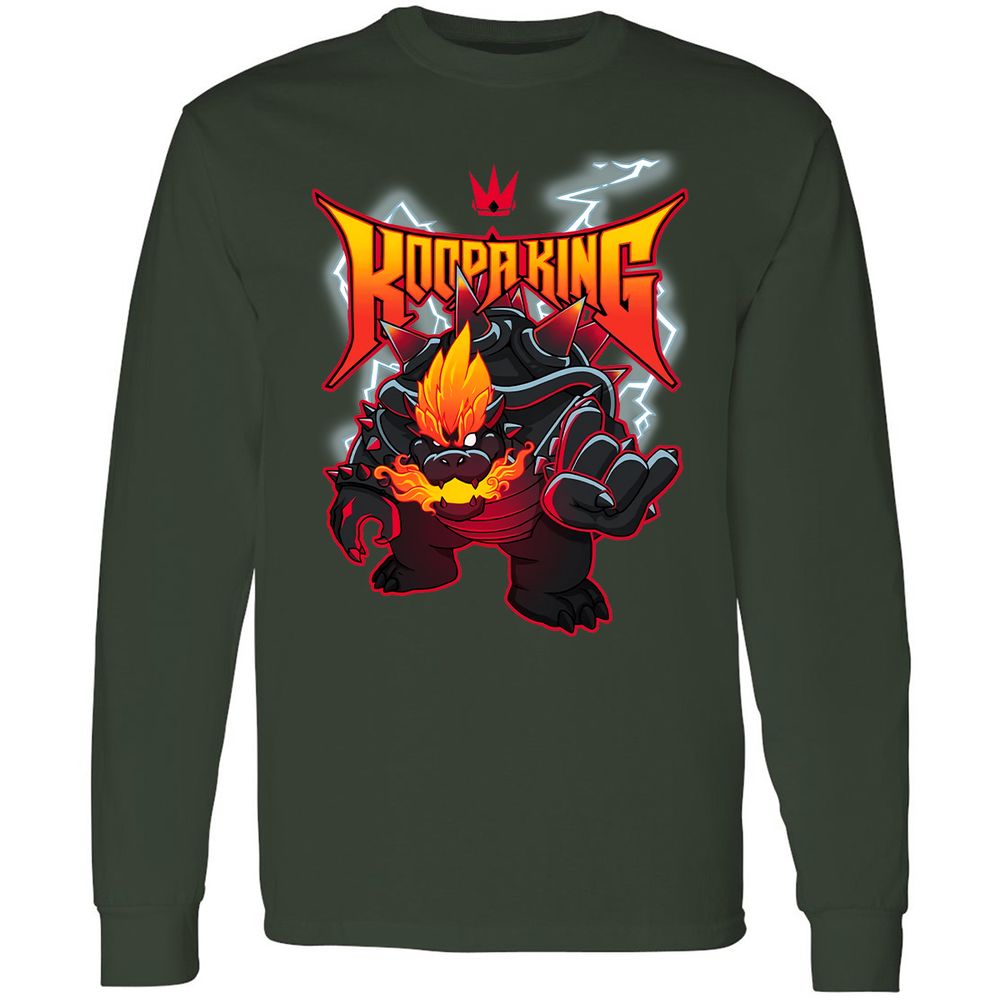 Long Sleeve T-Shirt - 1ZKNP7X8 - Forest Green - 4