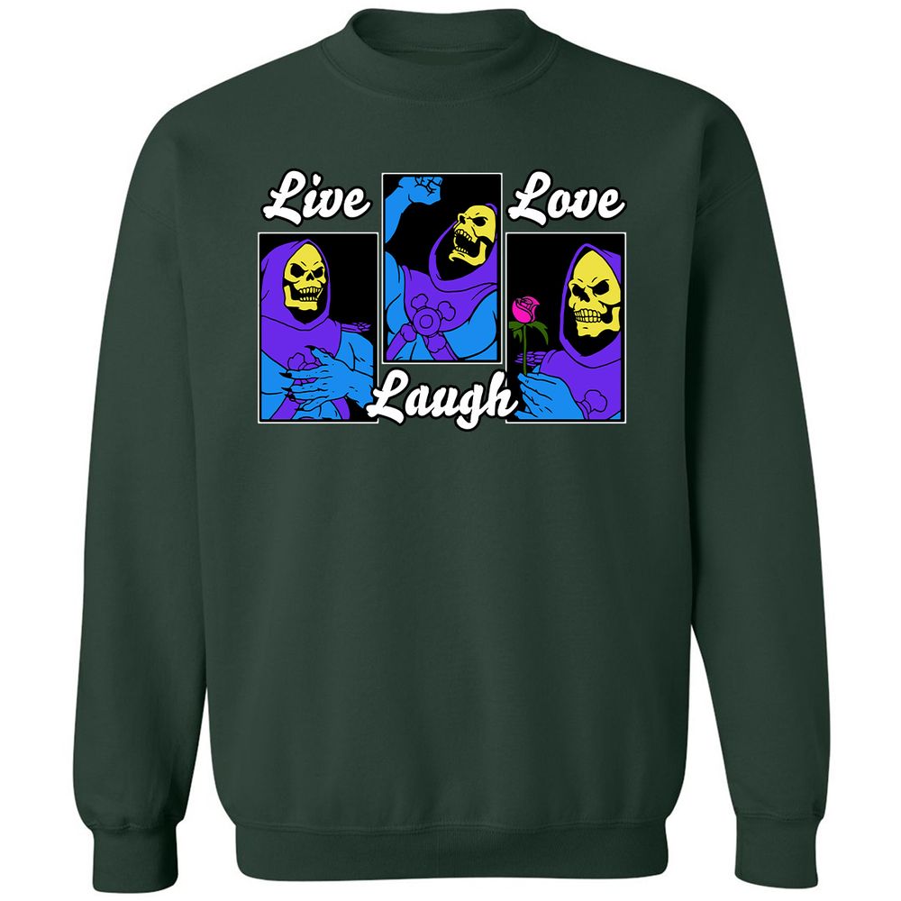 Classic Unisex Sweatshirt - YCK4U6BU - Forest Green - 4