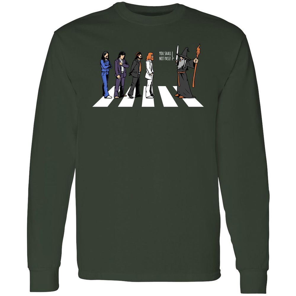 Long Sleeve T-Shirt - 5RAT7HFU - Forest Green - 4