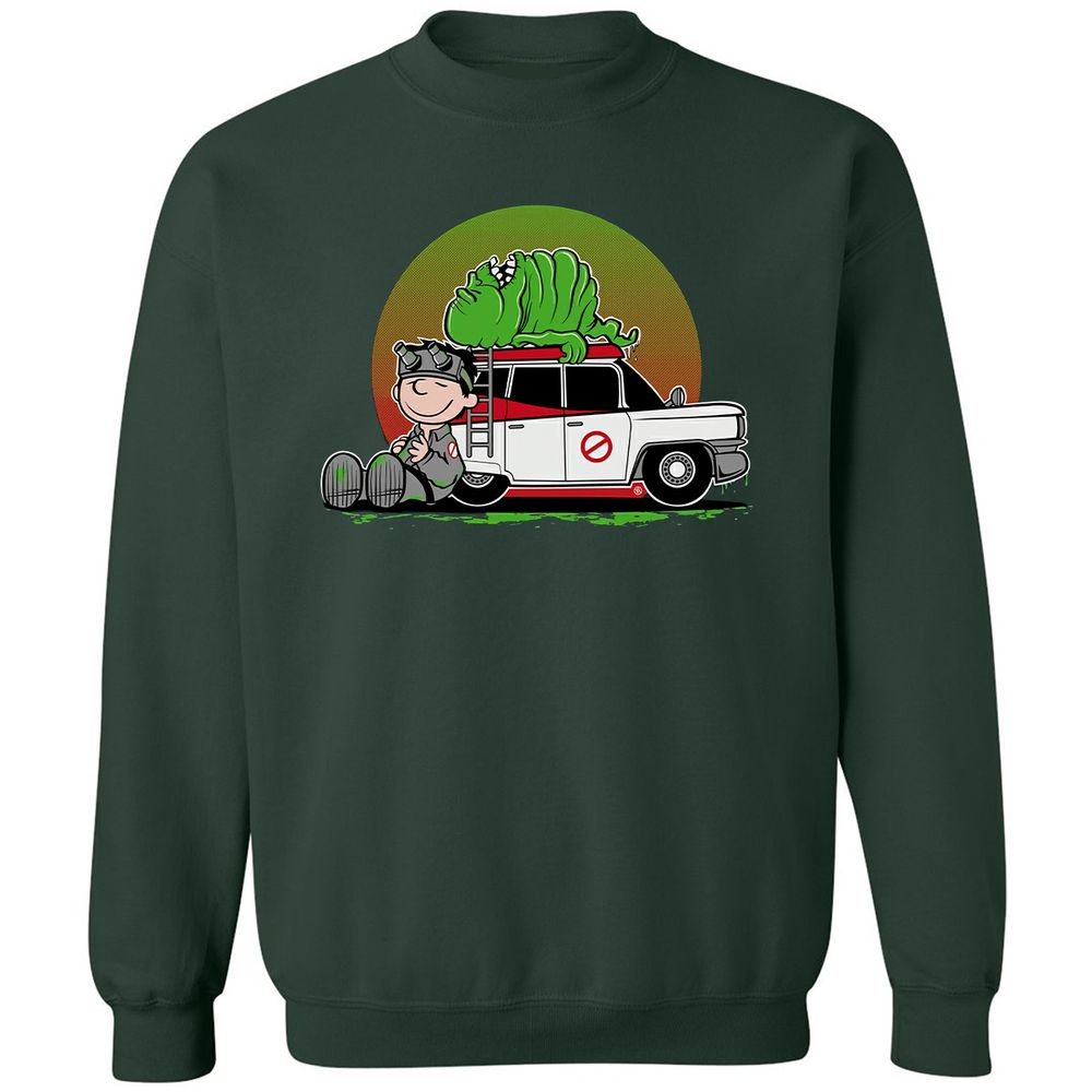 Classic Unisex Sweatshirt - RANXUQ3Y - Forest Green - 4