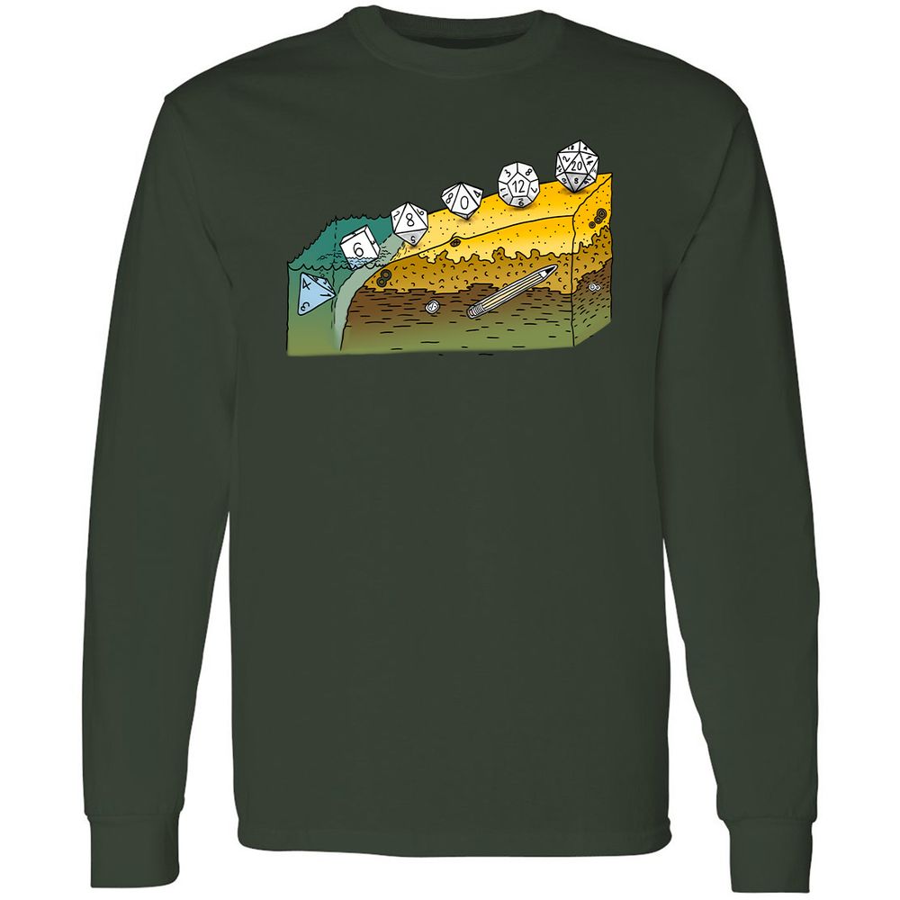 Long Sleeve T-Shirt - KHLDY3AX - Forest Green - 4