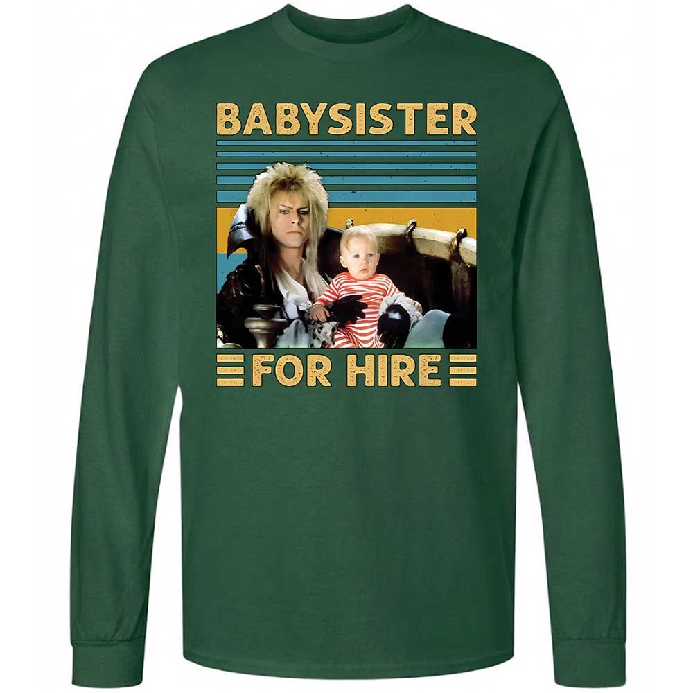 Long Sleeve T-Shirt - V7G86DC2 - Forest Green - 4