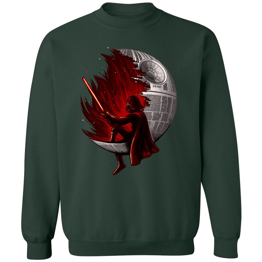 Classic Unisex Sweatshirt - H5LZEZ7E - Forest Green - 4