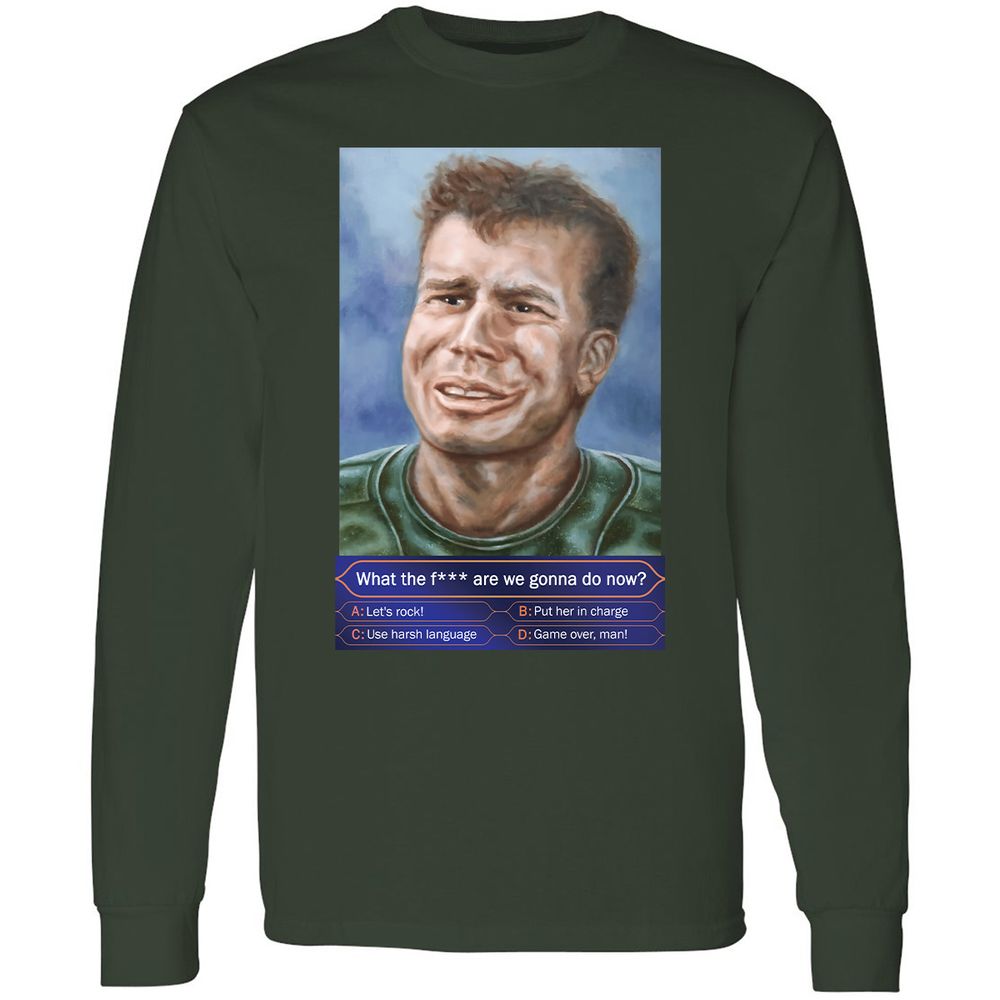 Long Sleeve T-Shirt - WZDH4ZBR - Forest Green - 4