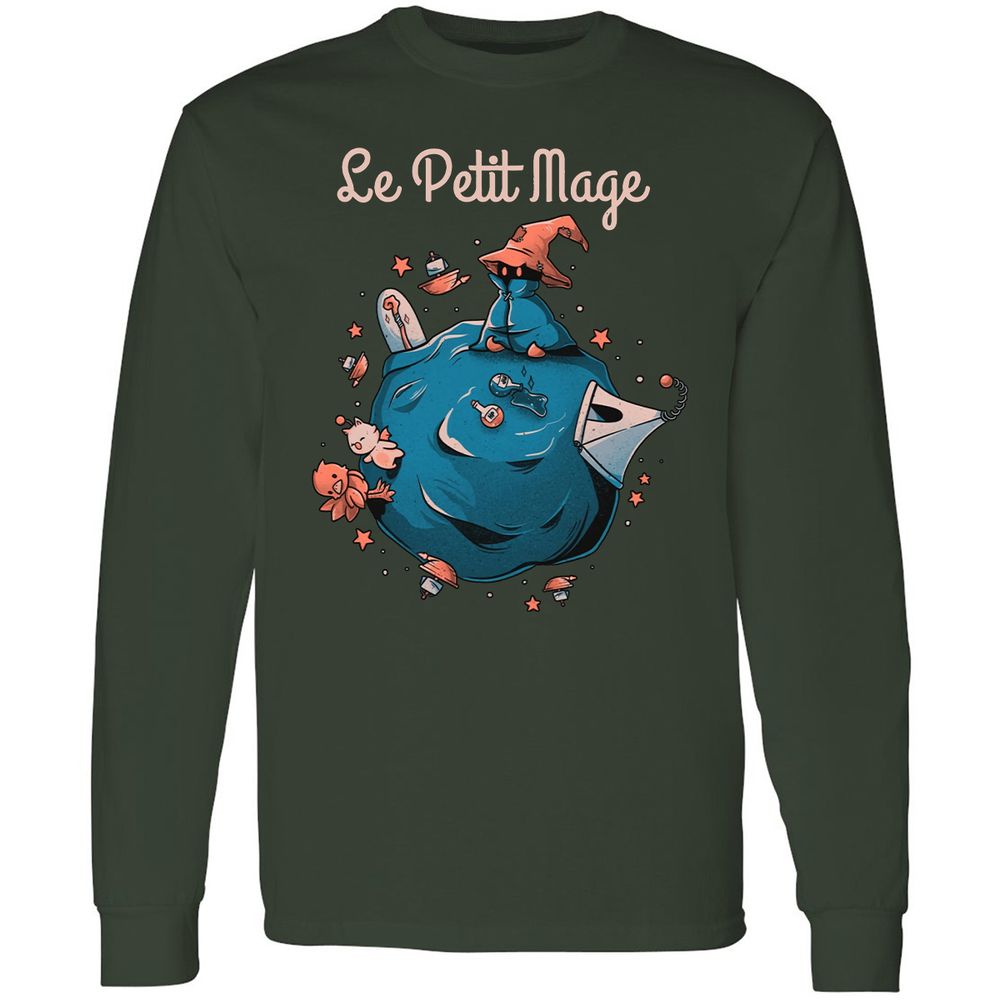 Long Sleeve T-Shirt - KYVP9TT8 - Forest Green - 4