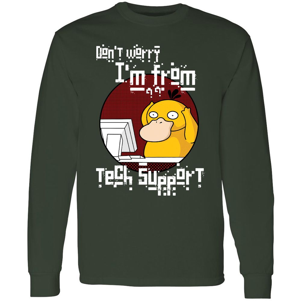 Long Sleeve T-Shirt - 2VB4DDKZ - Forest Green - 4