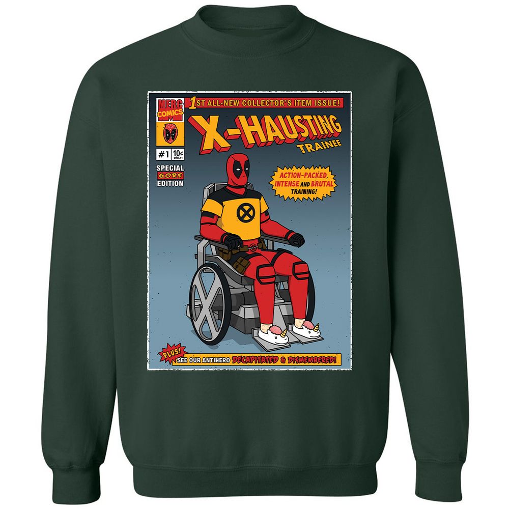 Classic Unisex Sweatshirt - DV7Z16GN - Forest Green - 4