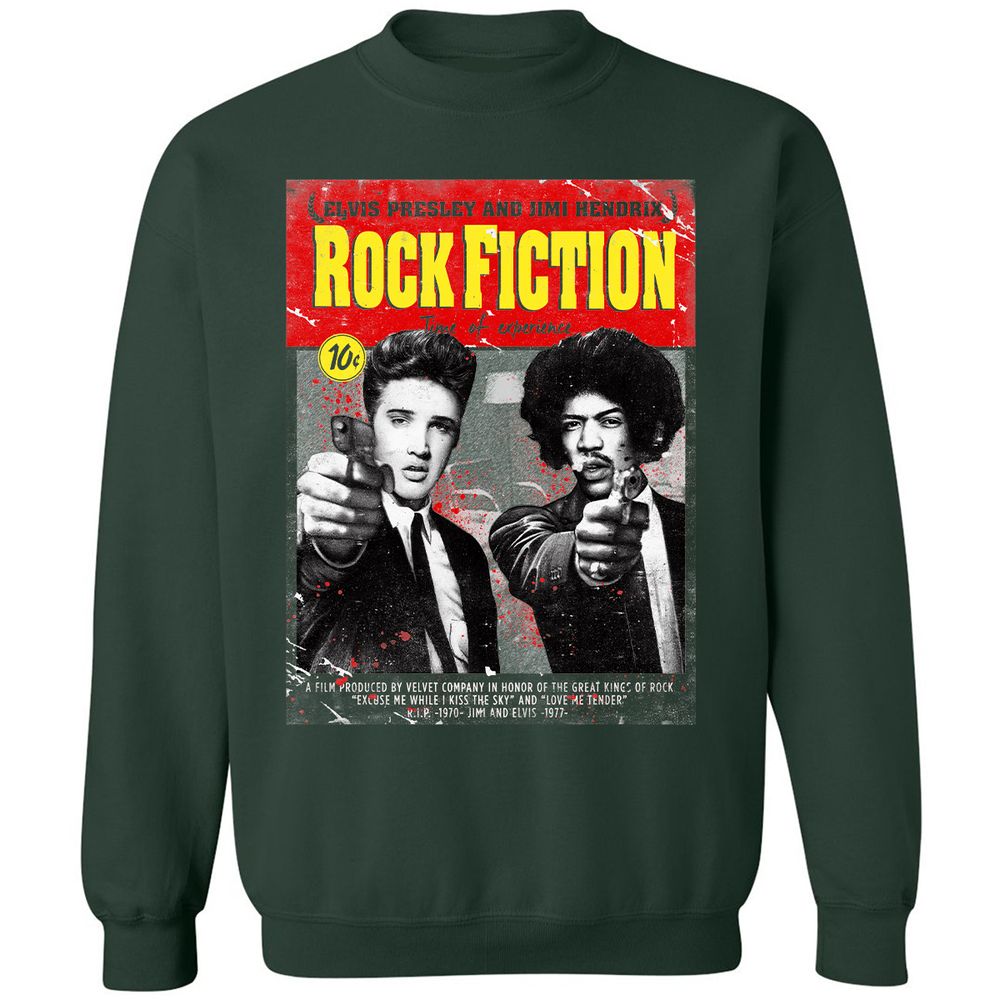 Classic Unisex Sweatshirt - U2VDQCSM - Forest Green - 4