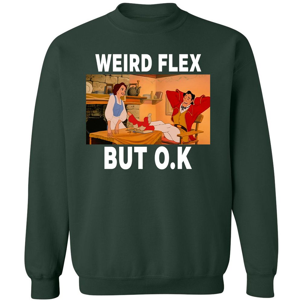 Classic Unisex Sweatshirt - YFT8KQTB - Forest Green - 4