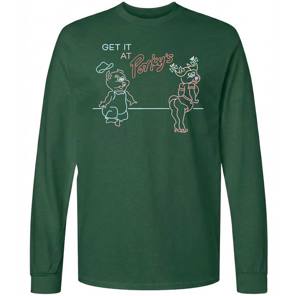 Long Sleeve T-Shirt - D5ZYC1RV - Forest Green - 4