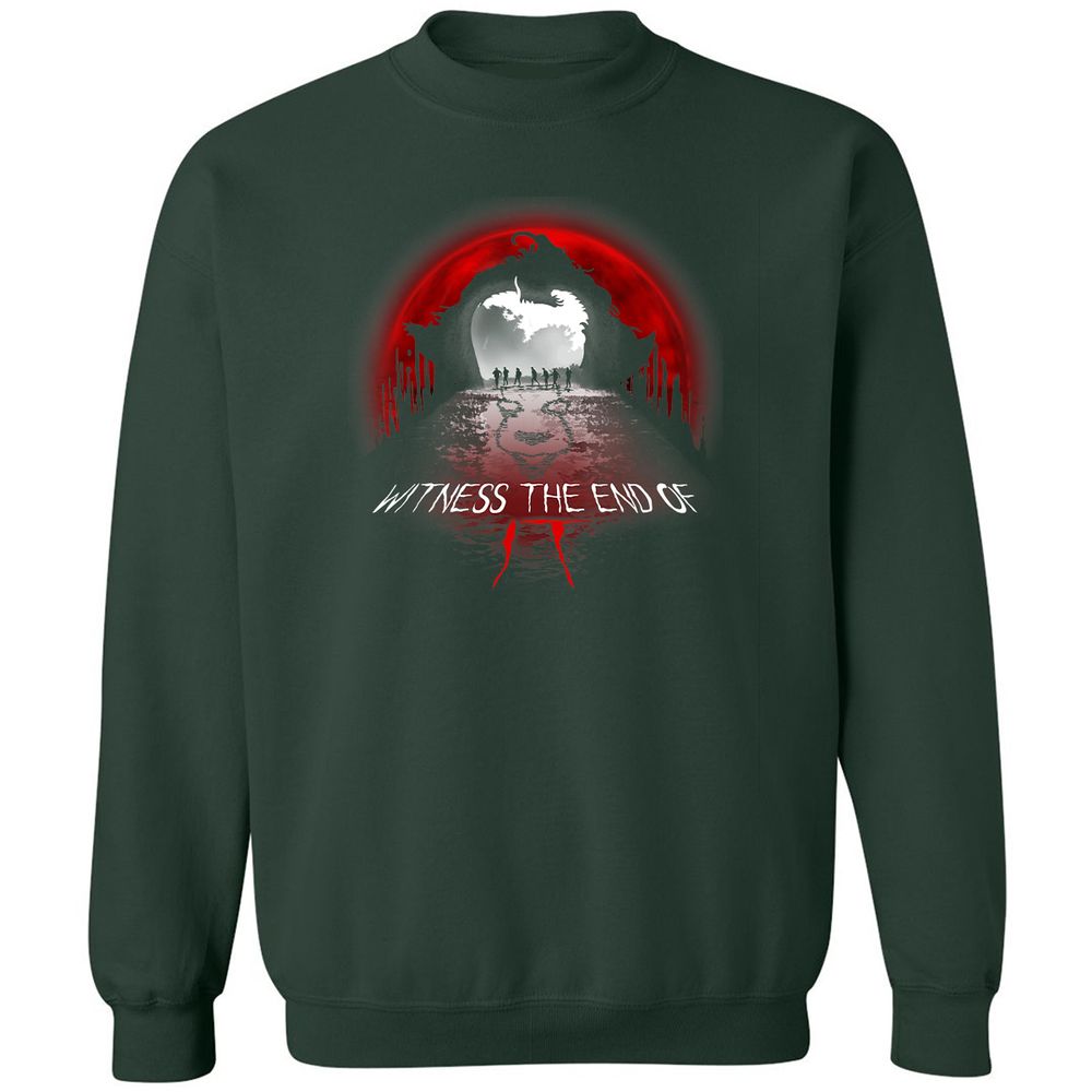 Classic Unisex Sweatshirt - K3NNLHAT - Forest Green - 4