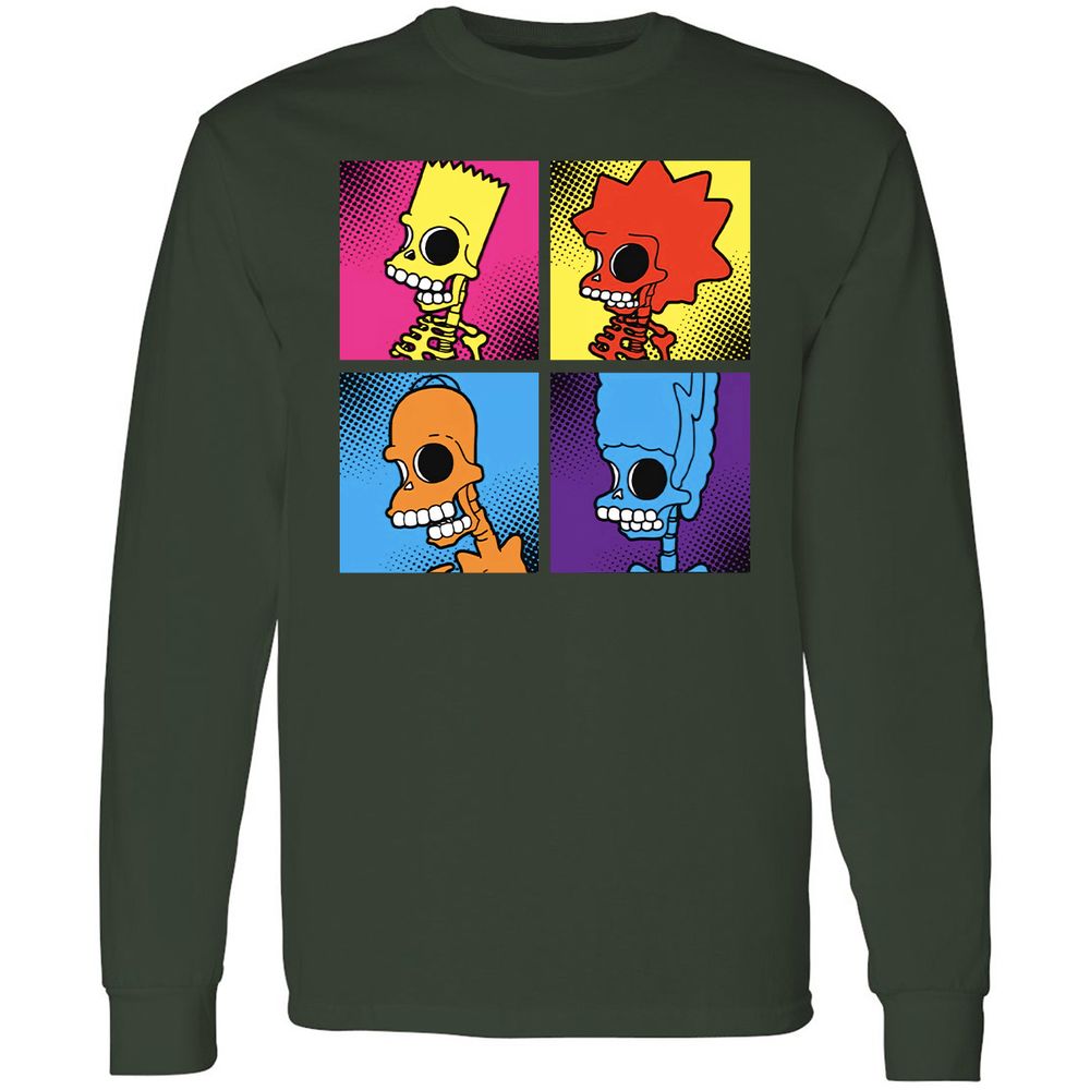 Long Sleeve T-Shirt - DF2GKDK4 - Forest Green - 4