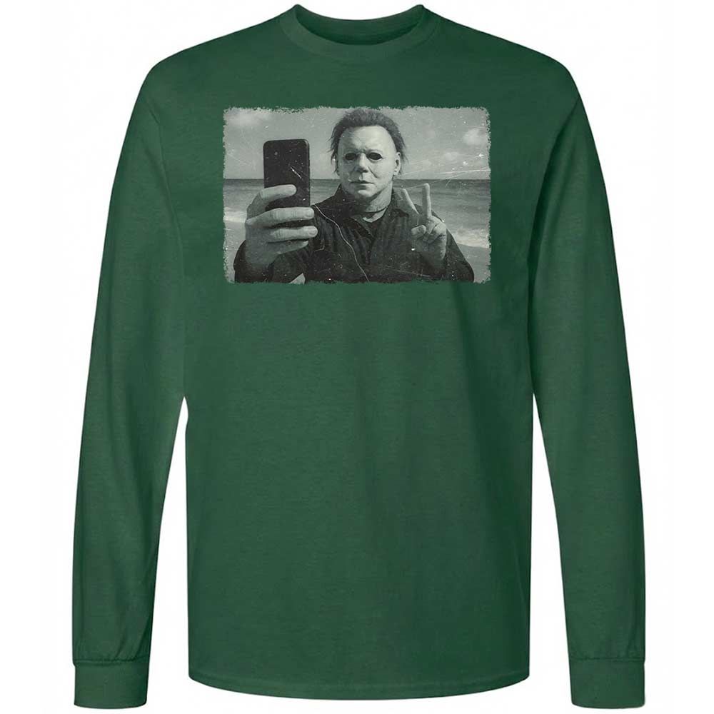 Long Sleeve T-Shirt - TH3LNP1J - Forest Green - 4