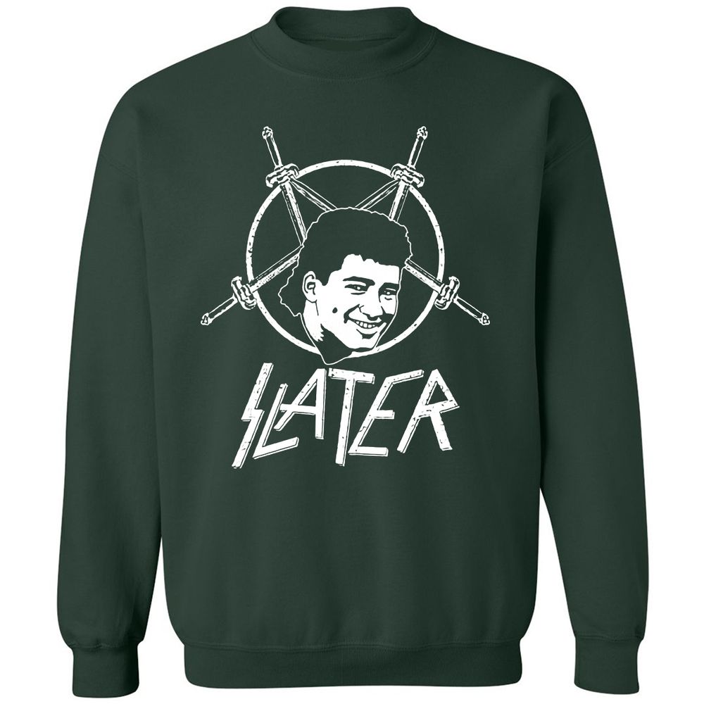 Classic Unisex Sweatshirt - CSQN8B2B - Forest Green - 4