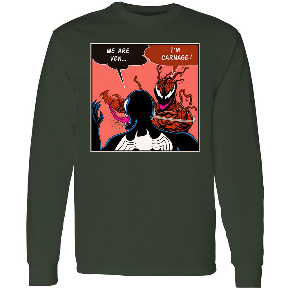 Long Sleeve T-Shirt - 82XBCY2T - Forest Green - 4