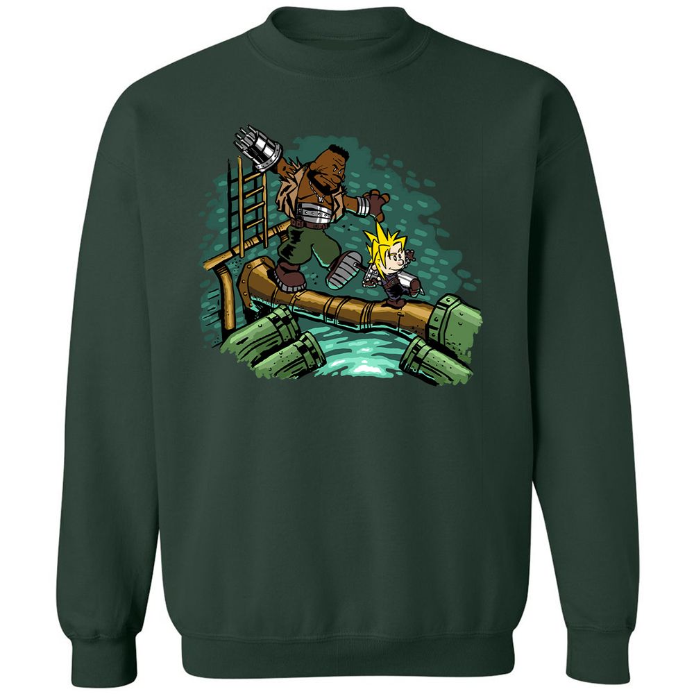 Classic Unisex Sweatshirt - LF2G462Q - Forest Green - 4