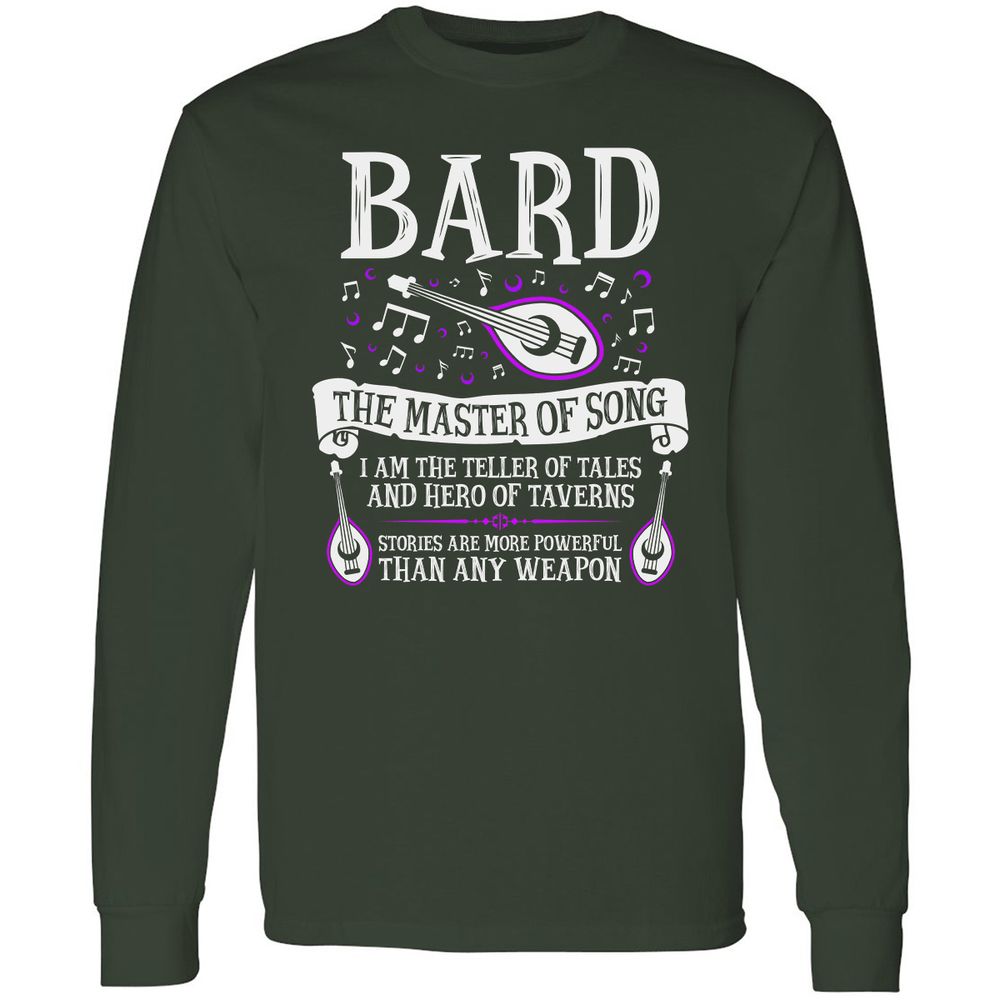 Long Sleeve T-Shirt - UM99ZAVQ - Forest Green - 4