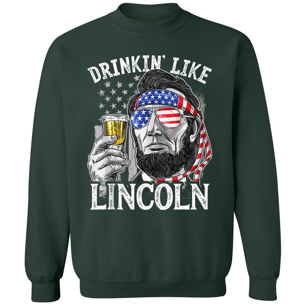 Classic Unisex Sweatshirt - 2AM78M9Y - Forest Green - 4