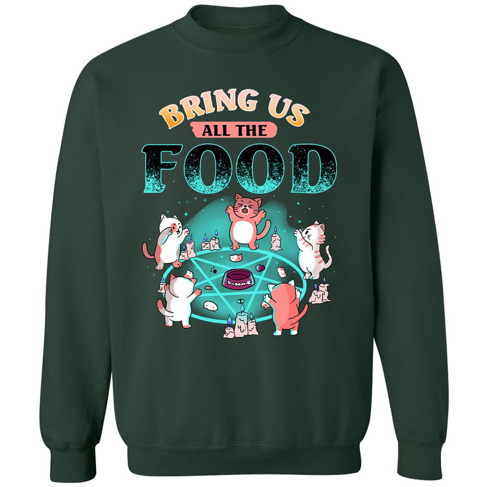 Classic Unisex Sweatshirt - UAH3TKDH - Forest Green - 4