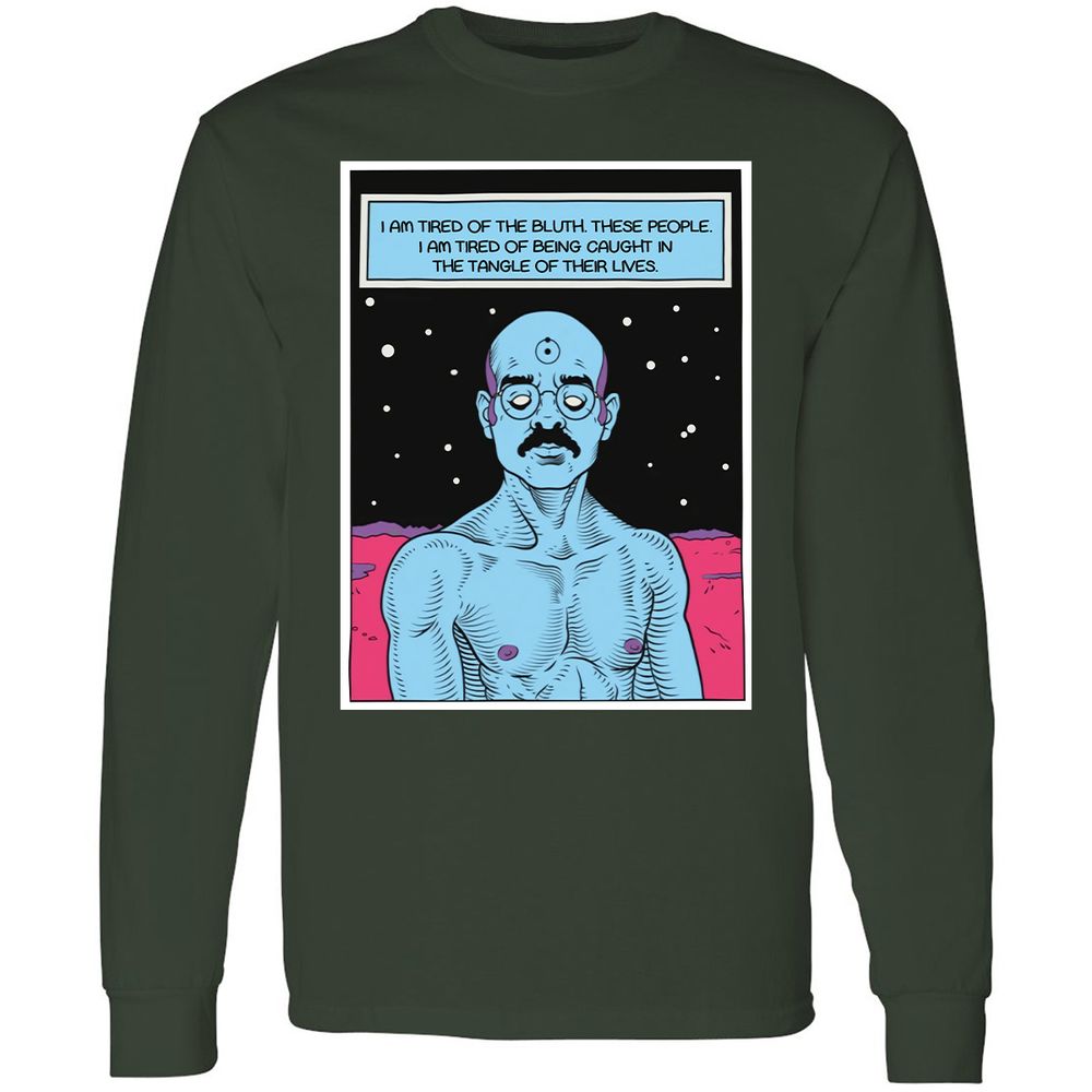 Long Sleeve T-Shirt - 2B332L7P - Forest Green - 4
