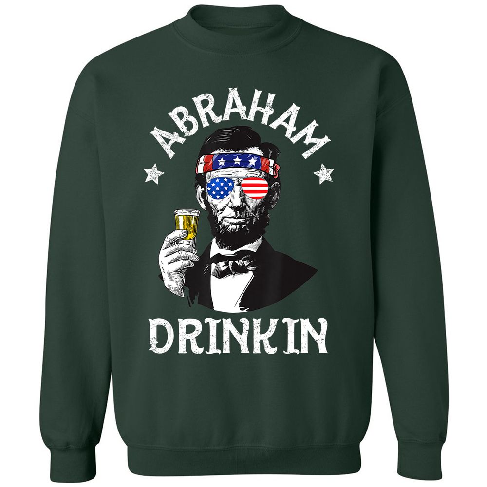 Classic Unisex Sweatshirt - 1WFDXWXK - Forest Green - 4