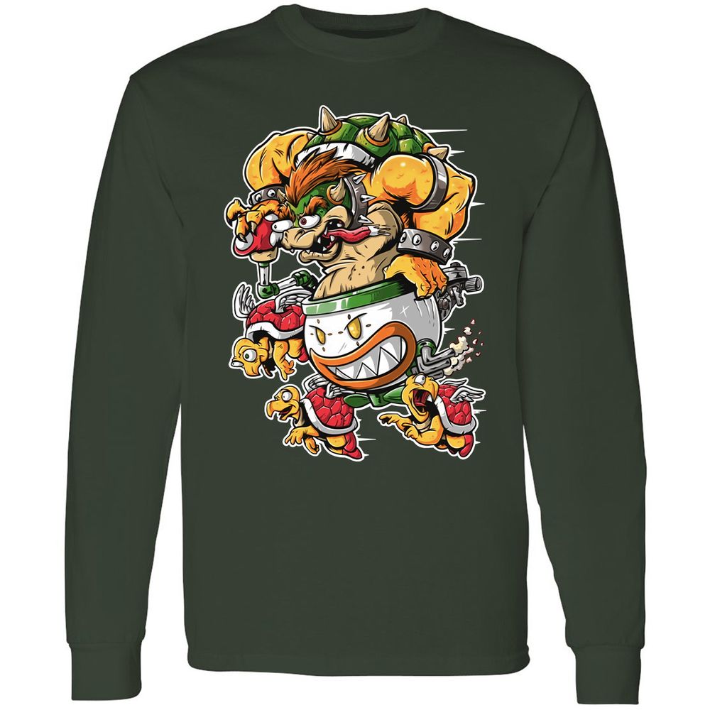 Long Sleeve T-Shirt - NL5BHCEP - Forest Green - 4