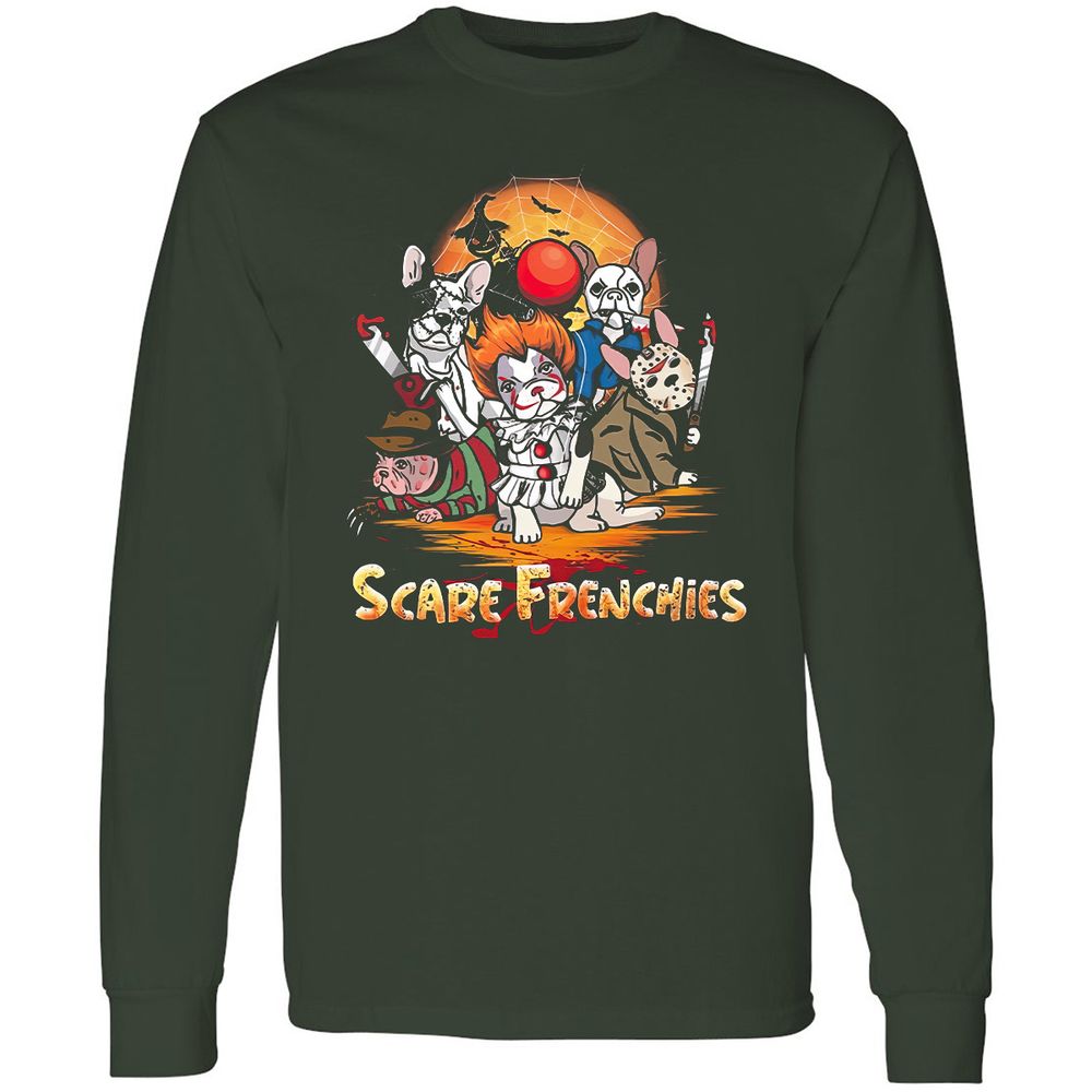 Long Sleeve T-Shirt - WFA83BWB - Forest Green - 4