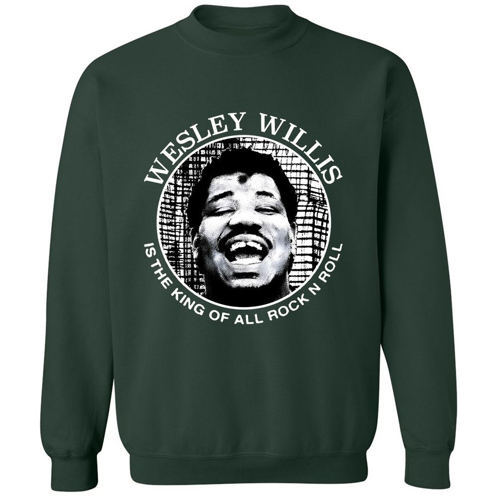 Wesley Willis is the king - Forest Green - 4