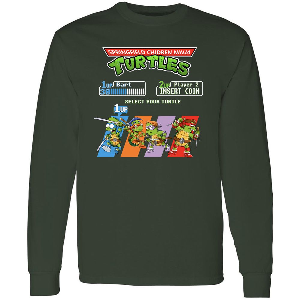 Long Sleeve T-Shirt - UCZ1AJDD - Forest Green - 4