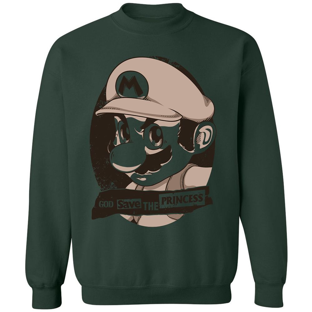 Classic Unisex Sweatshirt - KW3YYQ3S - Forest Green - 4