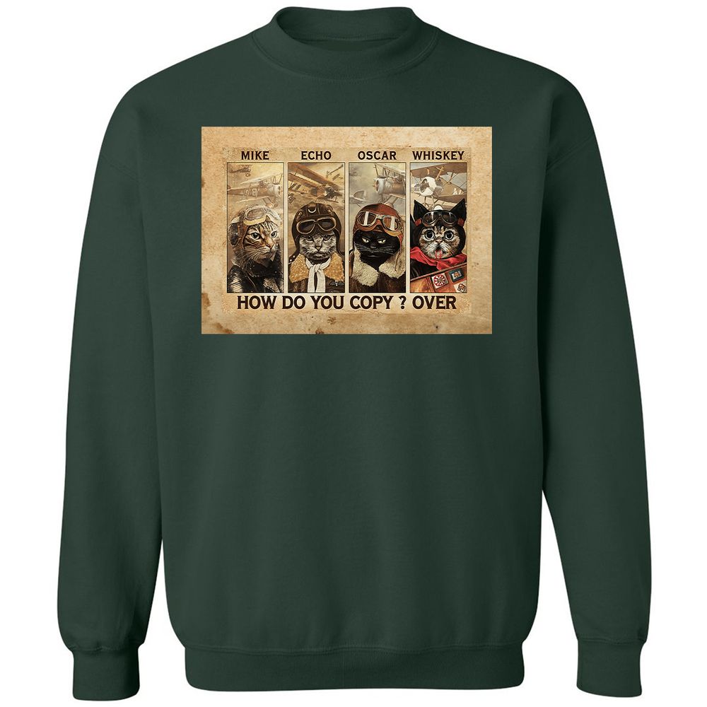 Classic Unisex Sweatshirt - P7RY1W2B - Forest Green - 4