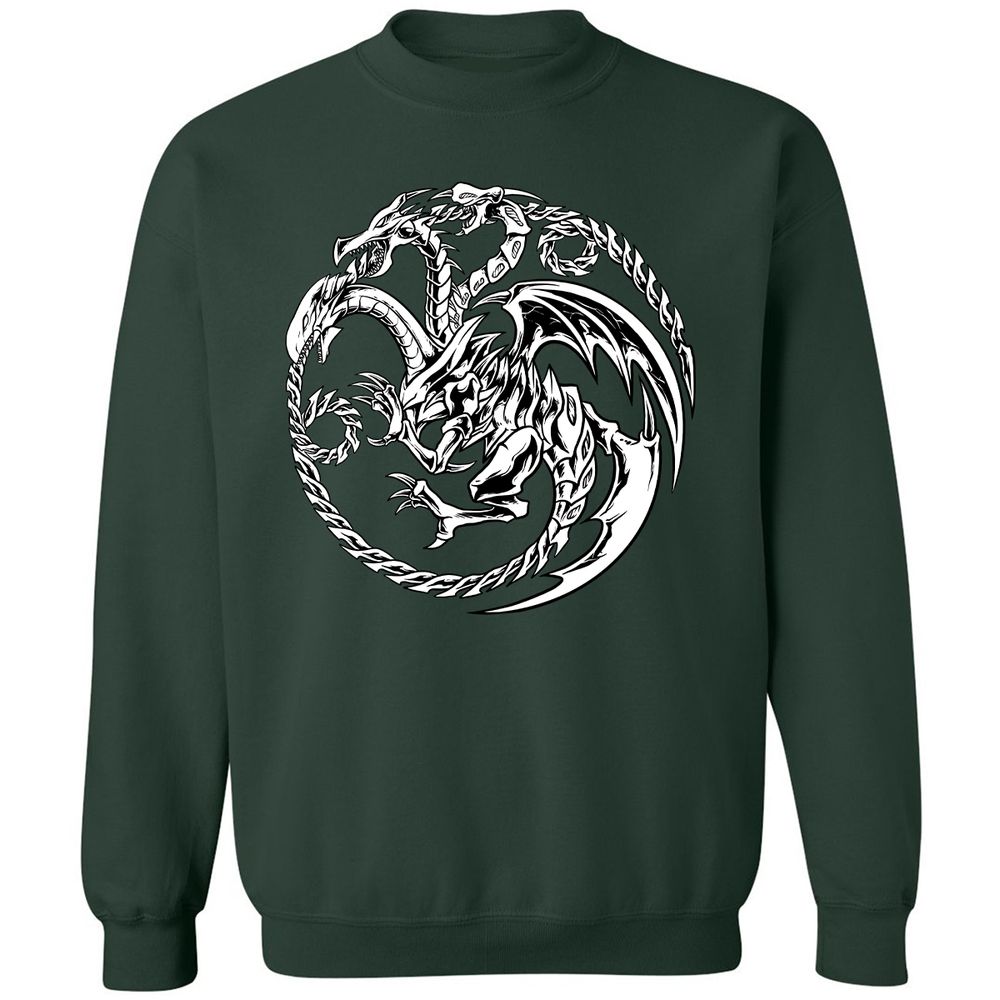 Classic Unisex Sweatshirt - 8KA6192N - Forest Green - 4