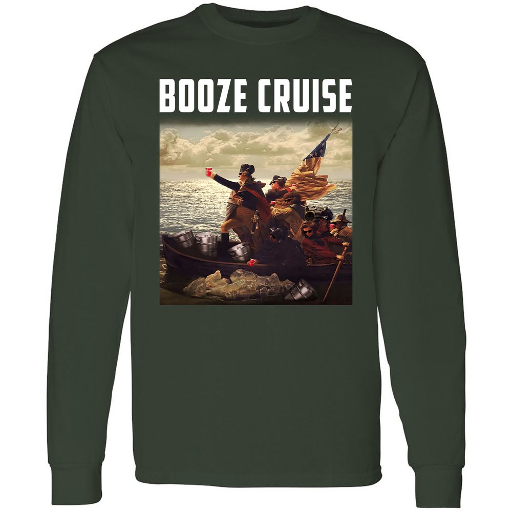 Long Sleeve T-Shirt - RUP6Z2ZD - Forest Green - 4