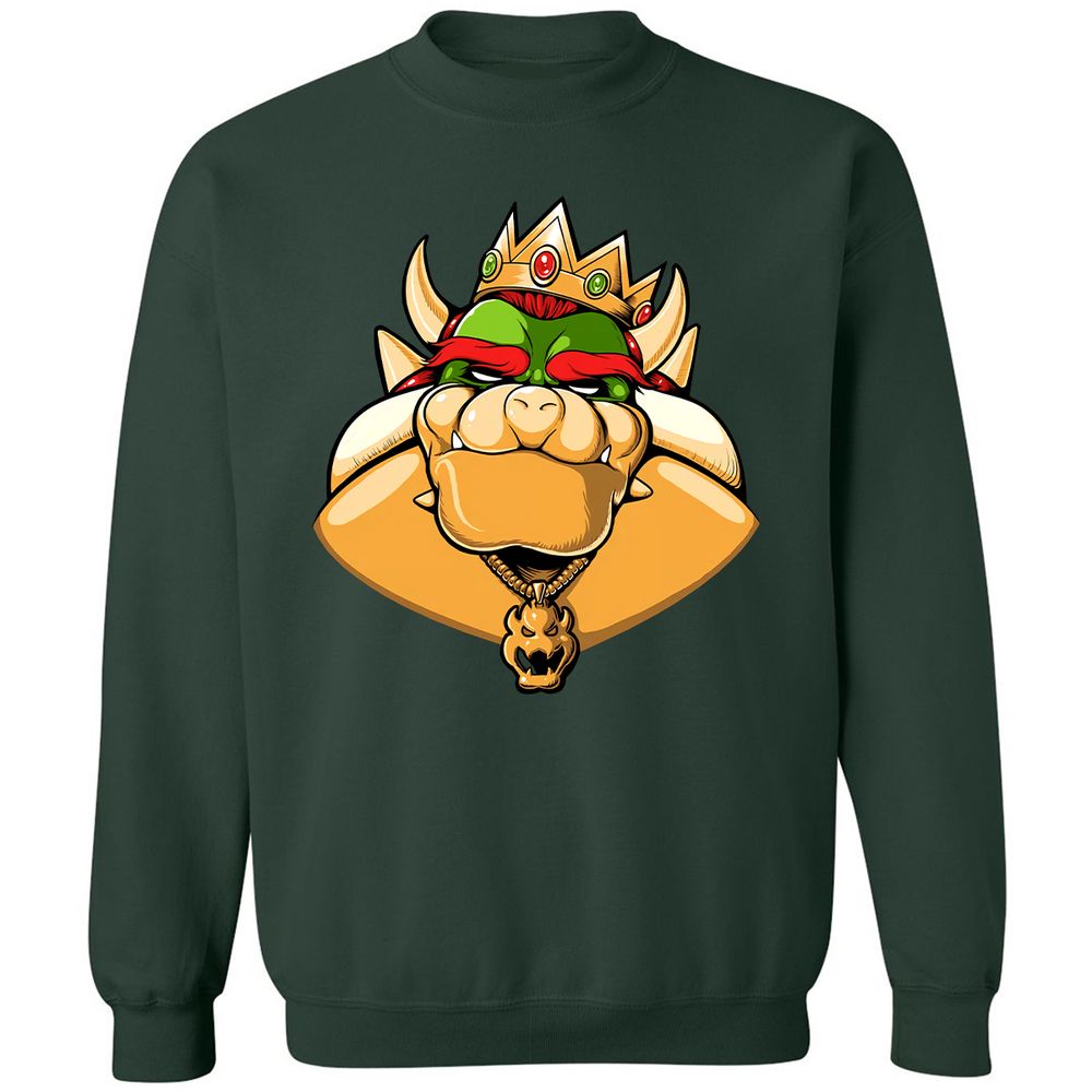 Classic Unisex Sweatshirt - 33CX4J9P - Forest Green - 4