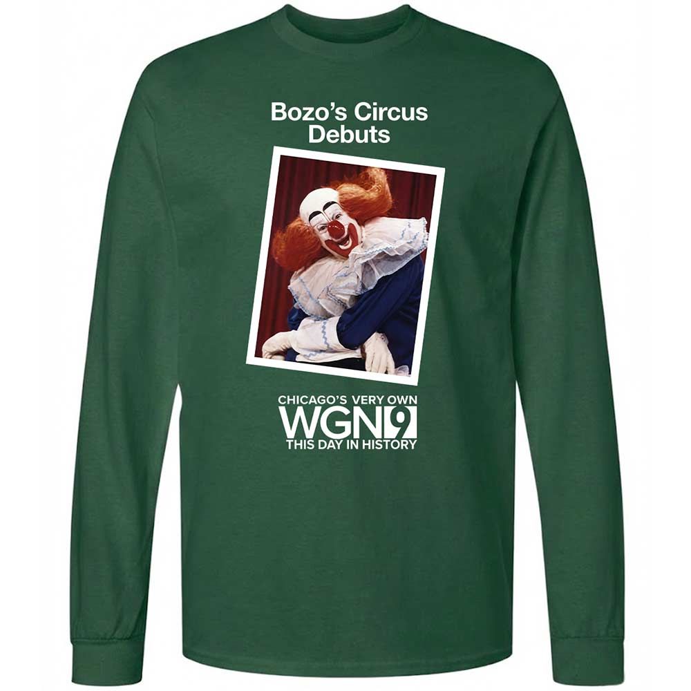 Chicago's Favorite Clown - Forest Green - 4