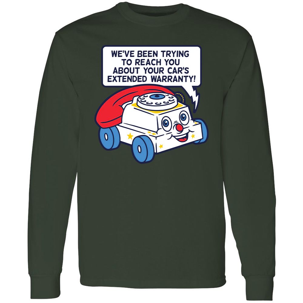 Long Sleeve T-Shirt - 3A6XRZ7G - Forest Green - 4