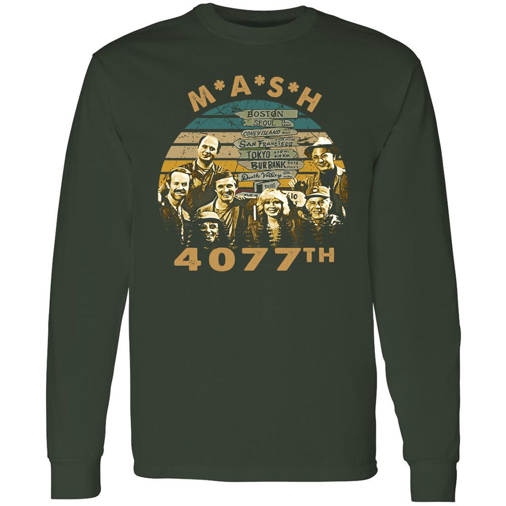 Long Sleeve T-Shirt - VTKKRLN4 - Forest Green - 4