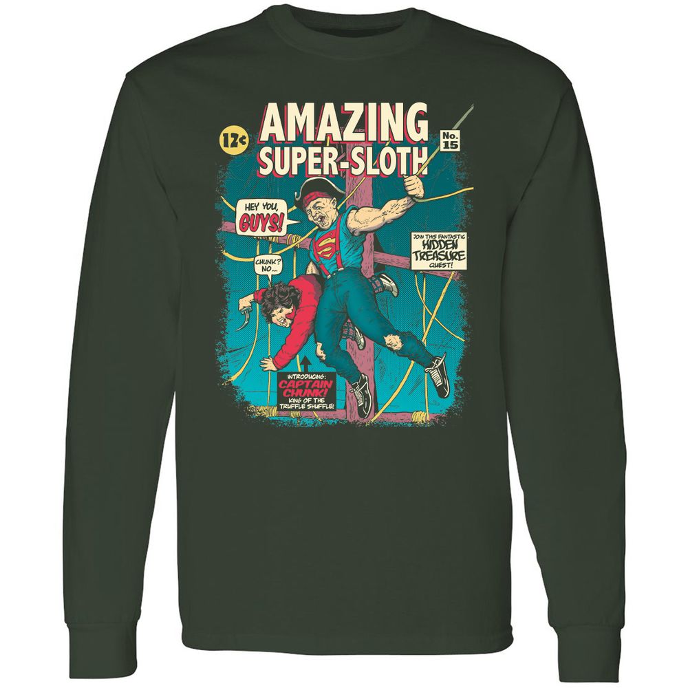 Long Sleeve T-Shirt - GNZ9HP83 - Forest Green - 4