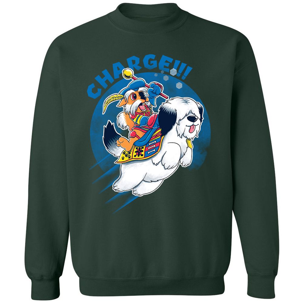 Classic Unisex Sweatshirt - TNHJ7PK9 - Forest Green - 4