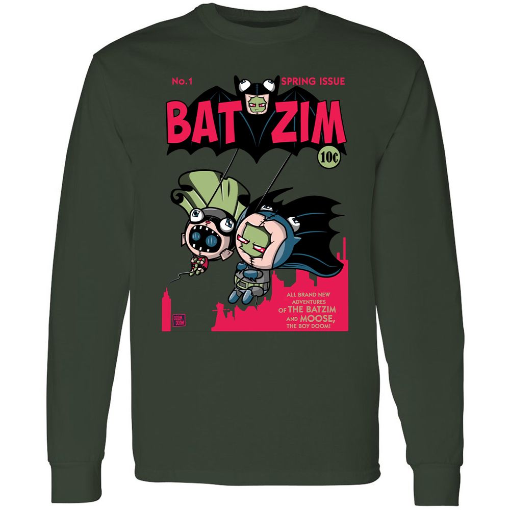 Long Sleeve T-Shirt - 8AU51UU5 - Forest Green - 4