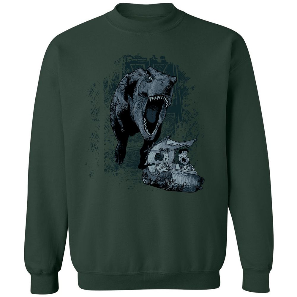Classic Unisex Sweatshirt - H79FNU7Q - Forest Green - 4