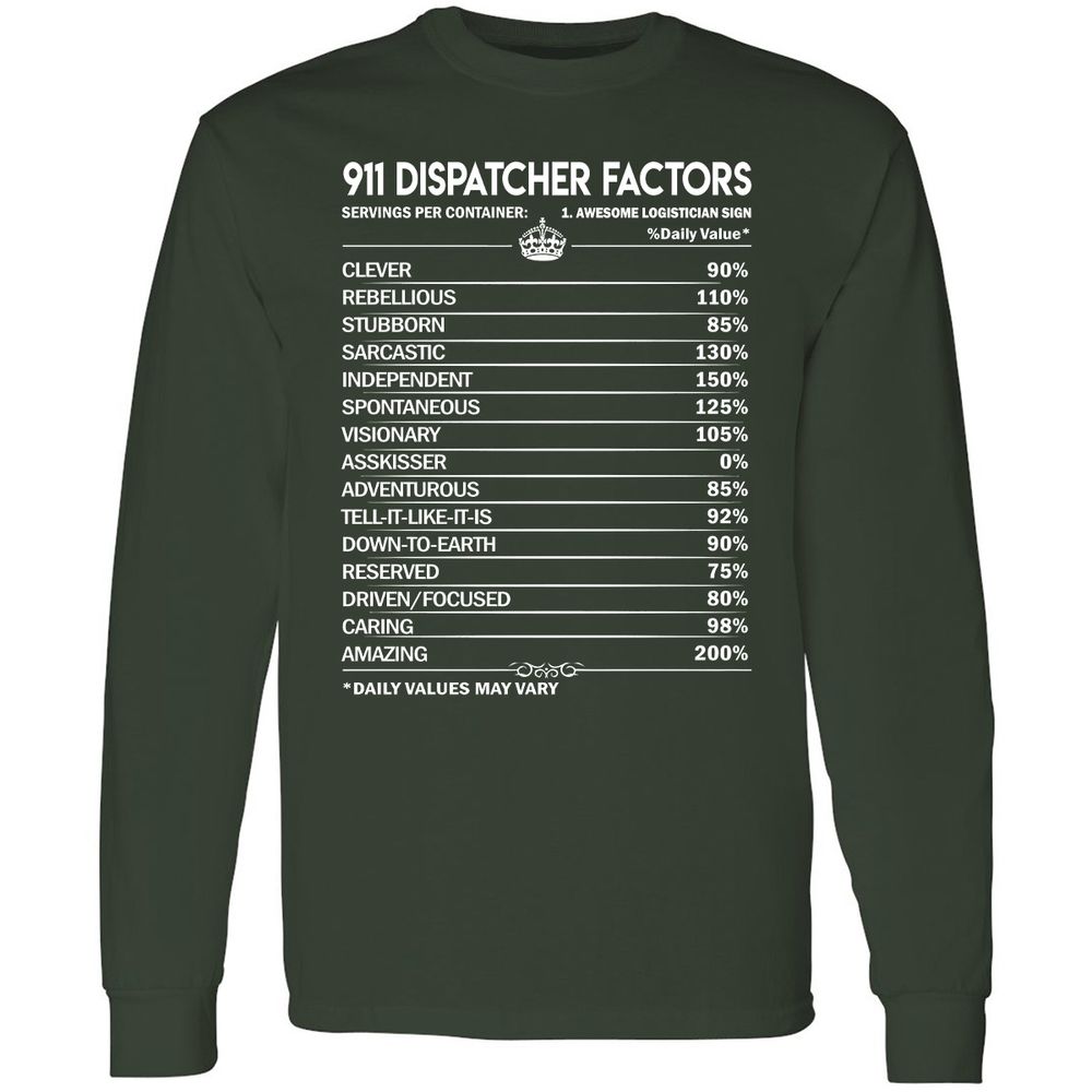 Long Sleeve T-Shirt - N2GZU92U - Forest Green - 4