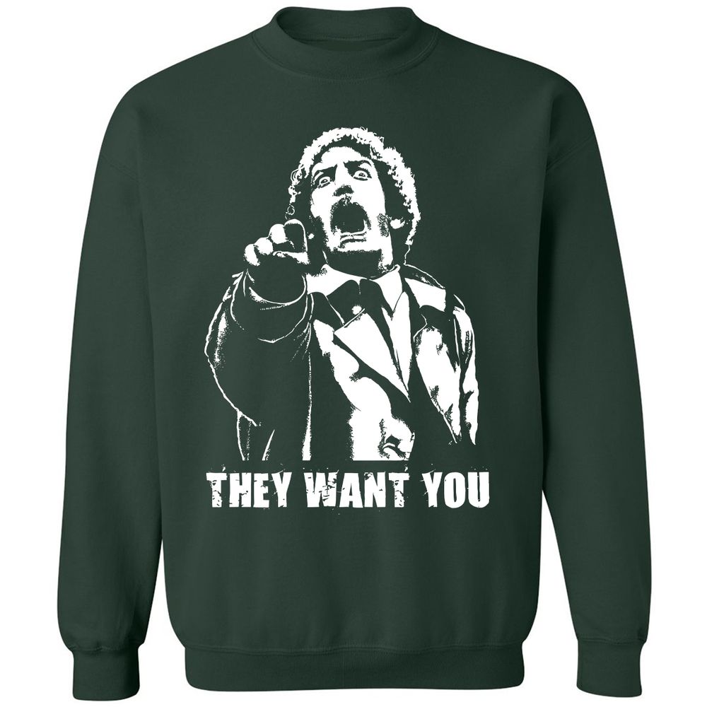 Classic Unisex Sweatshirt - 87YERM9V - Forest Green - 4